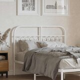  Metalno zamjensko uzglavlje bijelo 120 cm | shoptok.hr