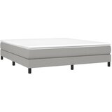  Okvir za krevet s oprugom svjetlosivi 180x200 cm od tkanine | Eponuda.ba