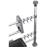 Podesivi kuhinjski organizator aluminijski | shoptok.hr