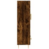  Visoka komoda boja hrasta 69,5 x 31 x 115 cm konstruirano drvo Slike