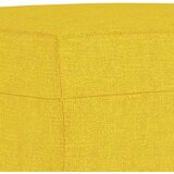  3-dijelni set sofa s jastucima svjetložuti od tkanine | shoptok.hr