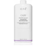 KEUNE Care Blonde Savior Shampoo šampon za lase za razbarvane, barvane in kemično obdelane lase 1000 ml