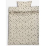 Set flanelske posteljine 140x200 natur Cene