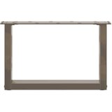  Noge za klub stolić U-oblik 2 kom Prirodni čelik 50 x (30-31) cm Čelik | Eponuda.ba