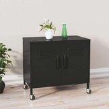 Ormarić za pohranu crni 60 x 35 x 56 cm čelični | shoptok.hr
