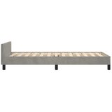  Okvir za krevet bez madraca svjetlosivi 80x200 cm baršunasti | shoptok.hr