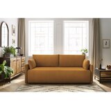 Bobochic Paris Senf žuta sklopiva sofa od samta 211 cm Marcel – | shoptok.hr