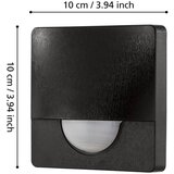 Eglo Detect me 3 spoljna /senzor, crna 180 stepeni, 12 m | ePonuda.com