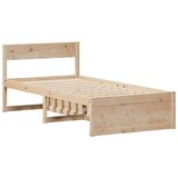  Okvir kreveta bez madraca 90 x 190 cm od masivne borovine | shoptok.hr