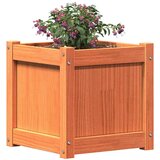  Vrtna sadilica voštano smeđe boje 40 x 40 x 40 cm od borovine | shoptok.hr