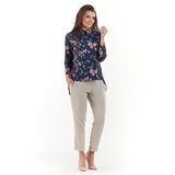 Awama Woman's Blouse A213 Navy Blue Cene