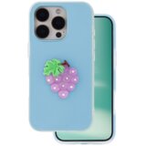 Onasi Tutti Frutti 2v1 silikonski ovitek za iPhone 15 Pro - moder | Shoptok.si