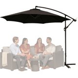  Bočni vrtni suncobran s podesivim nagibom 350 x 250 cm antracit | shoptok.hr