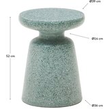 Kave Home Keramična okrogla vrtna mizica ø 39 cm Mesquida – | Shoptok.si