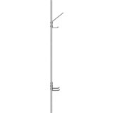 vidaXL Vješalica za kapute na zidu Beton siva 20 x 1.5 x 100 cm | shoptok.hr