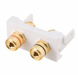  uložak sa banana dvostrukom spojnicom - dim. 45x22.5mm (1M) NA2420BB | ePonuda.com
