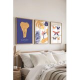 WALLXPERT Ç-300493 - 5070 Višenamenski set dekorativnih slika (3 komada) | Eponuda.com