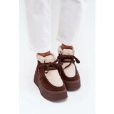 Boto Women's snow boots on platform with fur brown Florivelle | shoptok.hr