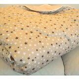 Blue Bell Stars Krem-Štep deka 140 cm x 200 cm | ePonuda.com