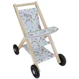 Igračka kolica za bebu drvena 50x53x31 T3102