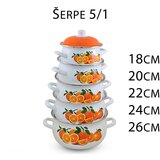 Šerpe set 5/1 TS23-3233 decor