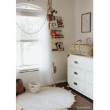 Lorena Canals Okrogla bombažna preproga Bubbly - Natural, Honey | Shoptok.si