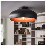 Eglo 55248 - stropno svetlo mogano, 1xE27/60W/230V, crna | Eponuda.com