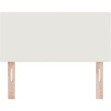  LED Glava Postelje Enostavna Oblika Krem 80 cm Plišasto Blago, (22052744) | Shoptok.si