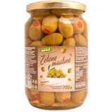 zelene masline sa paprikom 720g tegla