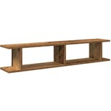 Zidne police 2kom boja staro drvo 105x18x20cm konstruirano drvo | Eponuda.com