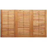  set za objedovanje 7 pcs Smeđa Čvrsto teak drvo | shoptok.hr