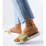  Green rubber flip-flops Paris | shoptok.hr