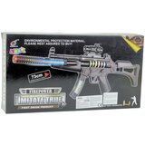  Mitraljez za igru sa zvučnim i svjetlosnim efektima 73cm - crni | shoptok.hr