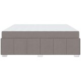  Krevetna konstrukcija Sivo-smeđa 180 x 200 cm tkanina | shoptok.hr