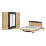 Boxxx SPALNICA, temno siva, hrast artisan Cene
