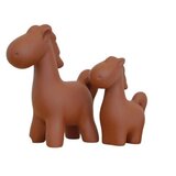 WALLXPERT set ukrasnih predmeta (2 komada) figure horse tile red | ePonuda.com