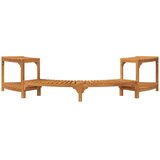  Okruženje za bubble bath polukružna Smeđa 252 x 112 x 55,5 cm | Eponuda.com