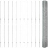  Zatvorena žičana ograda s postovima 50 x 1,2 m Pocinčani čelik | shoptok.hr