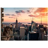  Tapeta - New York: The skyscrapers and sunset 100x70 | shoptok.hr