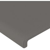 vidaXL Posteljno vzglavje 4 kosa siv 90x5x78/88 cm umetno usnje | Shoptok.si