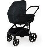 Jungle kolica za bebe 3 u 1 motto luxe black, 0m+