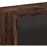 vidaXL Zidni ormarić sa staklenim vratima boja hrasta 68x37x68 5 cm | shoptok.hr
