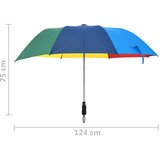 Automatski sklopivi kišobran višebojni 124 cm | shoptok.hr