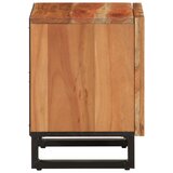  Noćni ormarići 2 kom 40 x 34 x 46 cm masivno bagremovo drvo | shoptok.hr