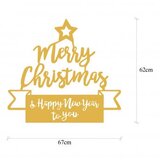 Wallity zidna dekoracija xmasgold 004 | Eponuda.com