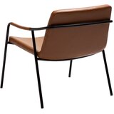 DAN-FORM Denmark Rjav fotelj iz umetnega usnja Boto – | Shoptok.si