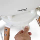 Childhome Otroški stol EVOLU ONE.80° White Natural | Shoptok.si