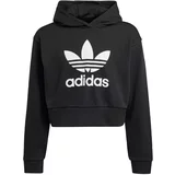 Adidas Sweater majica 'Adicolor' crna / bijela