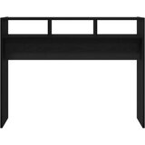 vidaXL konzolna miza Črn hrast Les 105 x 30 x 80 cm Črna konzolna miza | Shoptok.si