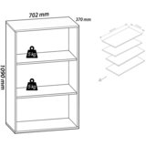 MID.YOU Omara Za Čevlje Lona Xl, Barva Hrasta | Shoptok.si